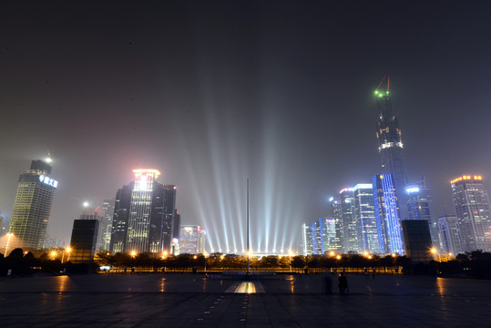 深圳中心區(qū)夜景