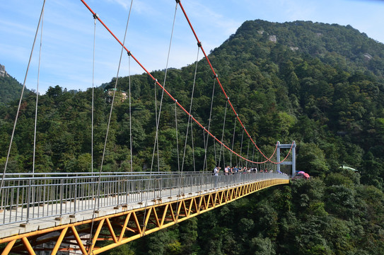 廬山石門澗懸索橋