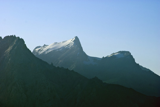 昆侖山 冰峰 雪峰 高原風(fēng)光