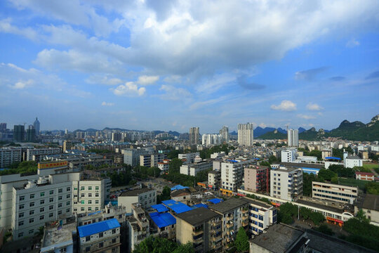 柳州市 魚峰區(qū)景色