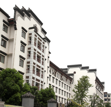 武漢歸元寺的徽派建筑