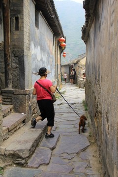 爨底下村 小巷