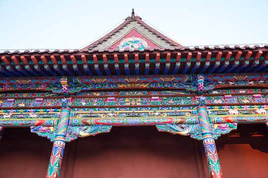 瑞應(yīng)寺佛祖殿 寺院彩繪
