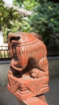 古代神獸雕塑