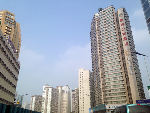上海 現(xiàn)代 建筑 都市 寫字樓