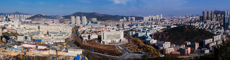 高新區(qū)及東財全景