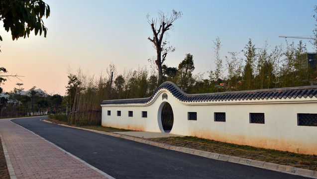 公園一角