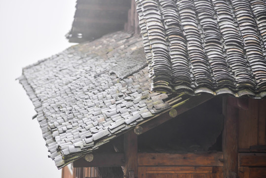 舊房子屋頂