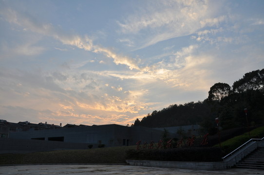 藍(lán)天白云美景