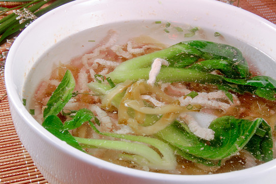 榨菜肉絲湯