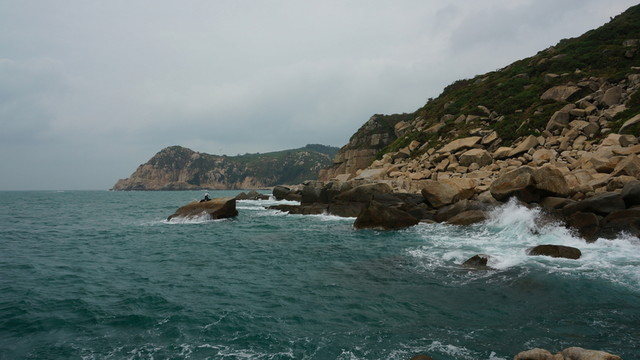 上獨(dú)石釣魚(yú) 萬(wàn)山磯釣