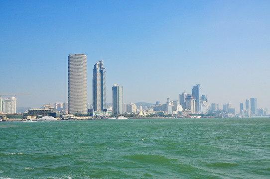 鼓浪嶼海邊建筑