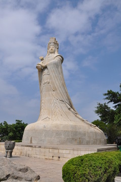 媽祖人像雕塑