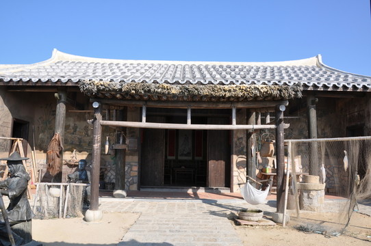 老房子 瓦房