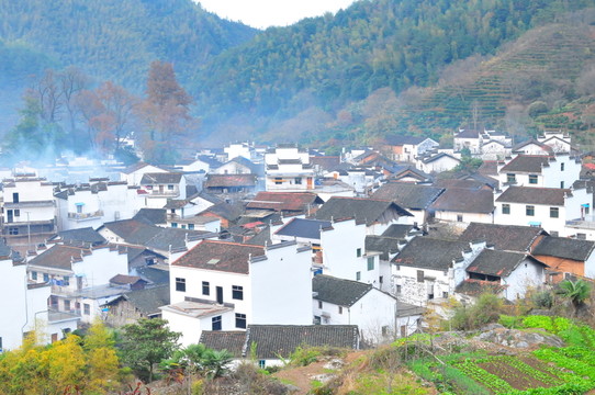 婺源秋色 徽派建筑 最美鄉(xiāng)村