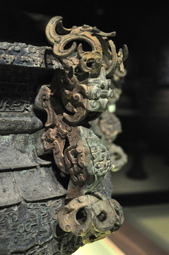 青銅器 神獸 古代 古董 文物