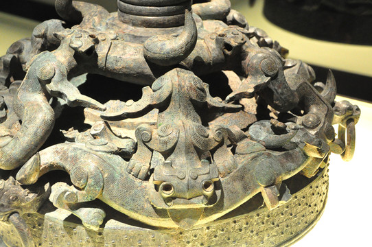 青銅器 神獸 古代 古董 文物
