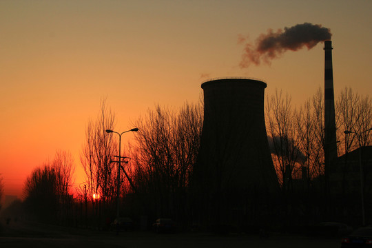 晨曦 熱電廠