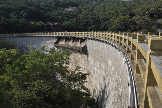 攔水大壩