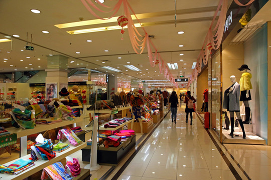 商場(chǎng)內(nèi)景