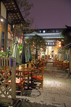 寬窄巷子夜景