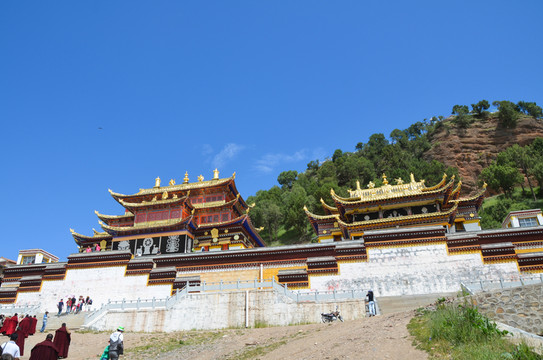 郎木寺 寺廟 甘南風(fēng)光