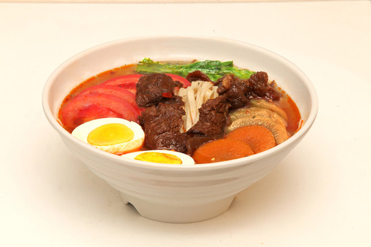 美食 骨湯拉面