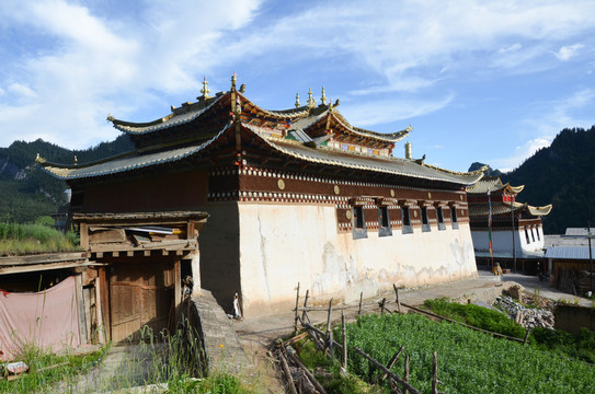 扎尕那 寺廟