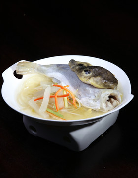 五行素菜河豚湯