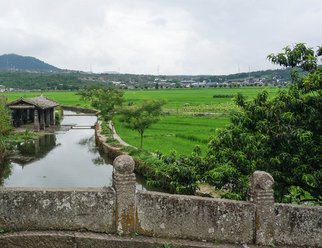 云南鄉(xiāng)間農(nóng)田