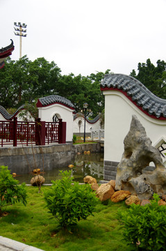 園林 圍墻