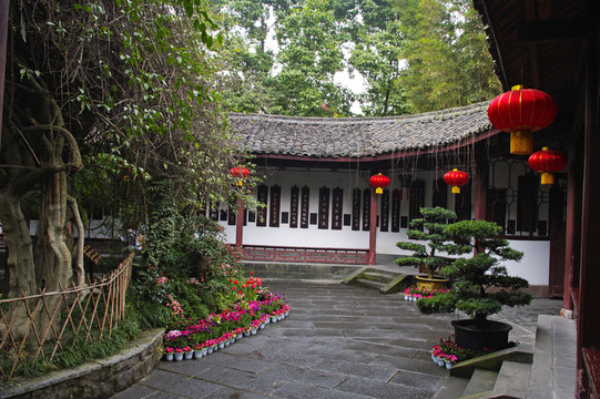 杜甫草堂園林景觀