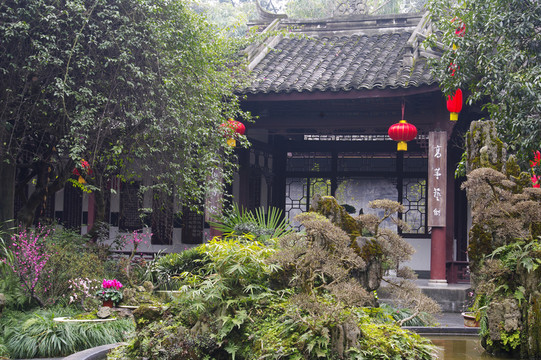 杜甫草堂盆景園