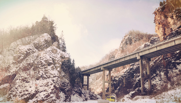 松嶺雪村高架橋