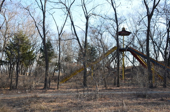 荒廢的公園