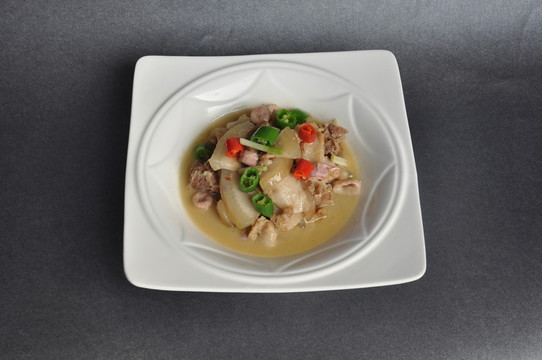 黃燜土豬肉