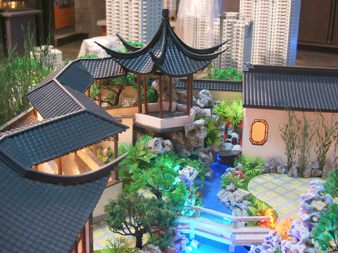 園林風(fēng)景模型