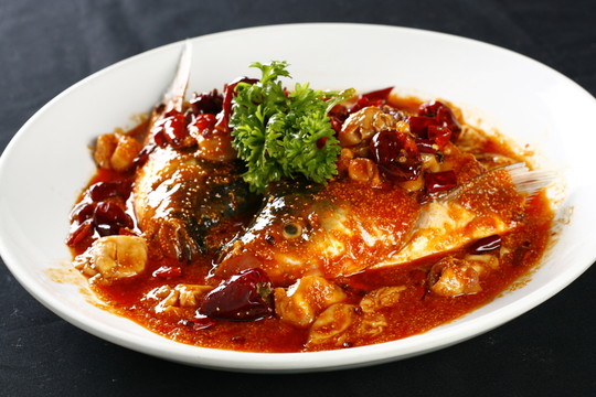 麻辣魚雜燜魚頭