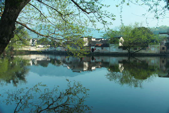 宏村風景