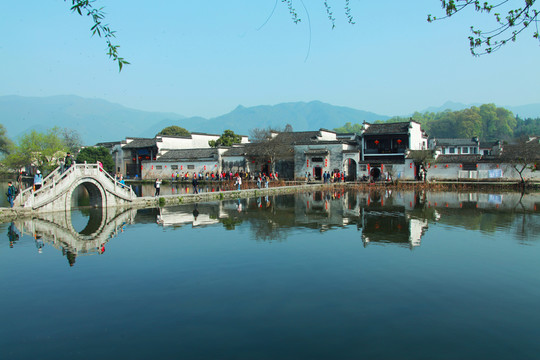 宏村風景