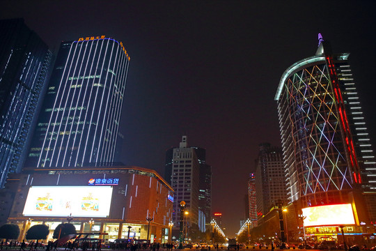 成都夜景