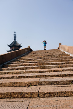 震澤禹跡橋 吹泡泡