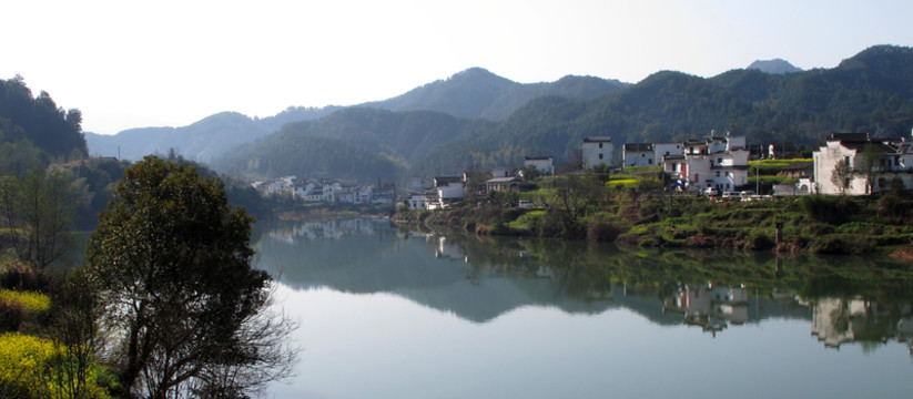 婺源汪口 山水相映
