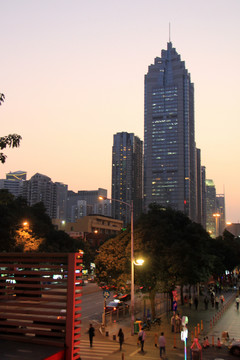 深南大道夜景