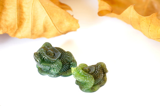 泰山玉掛件 玉蟾蜍