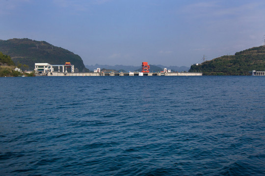 清江畫廊 隔河巖水電站