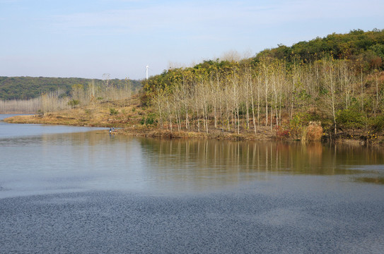 秋水秋山 碧水藍(lán)天
