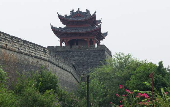 岳陽樓城墻角樓