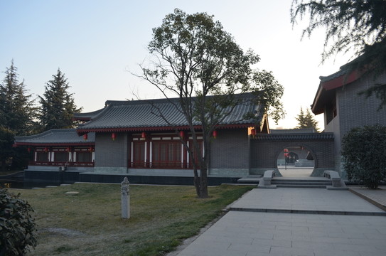 仿古建筑院落