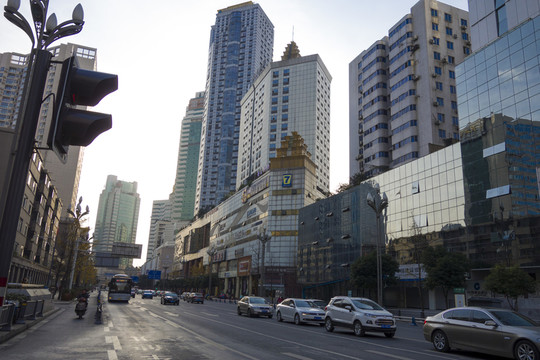 成都城市街景